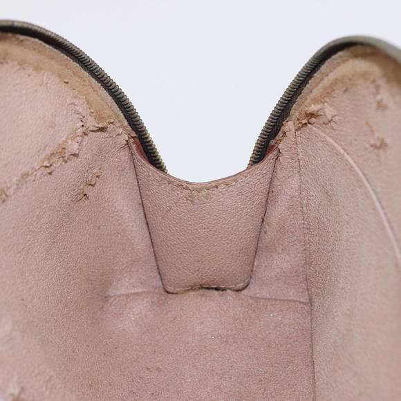 LOUIS VUITTON Monogram Trousse Demi Ronde Cosmetic Pouch M47520 LV Auth 78014 - Picture 11 of 16